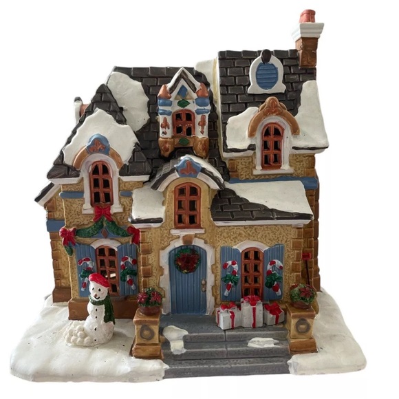 Lemax Christmas Village Pierre's Christmas Building IOB EUC 2013 Retired - Picture 6 of 9